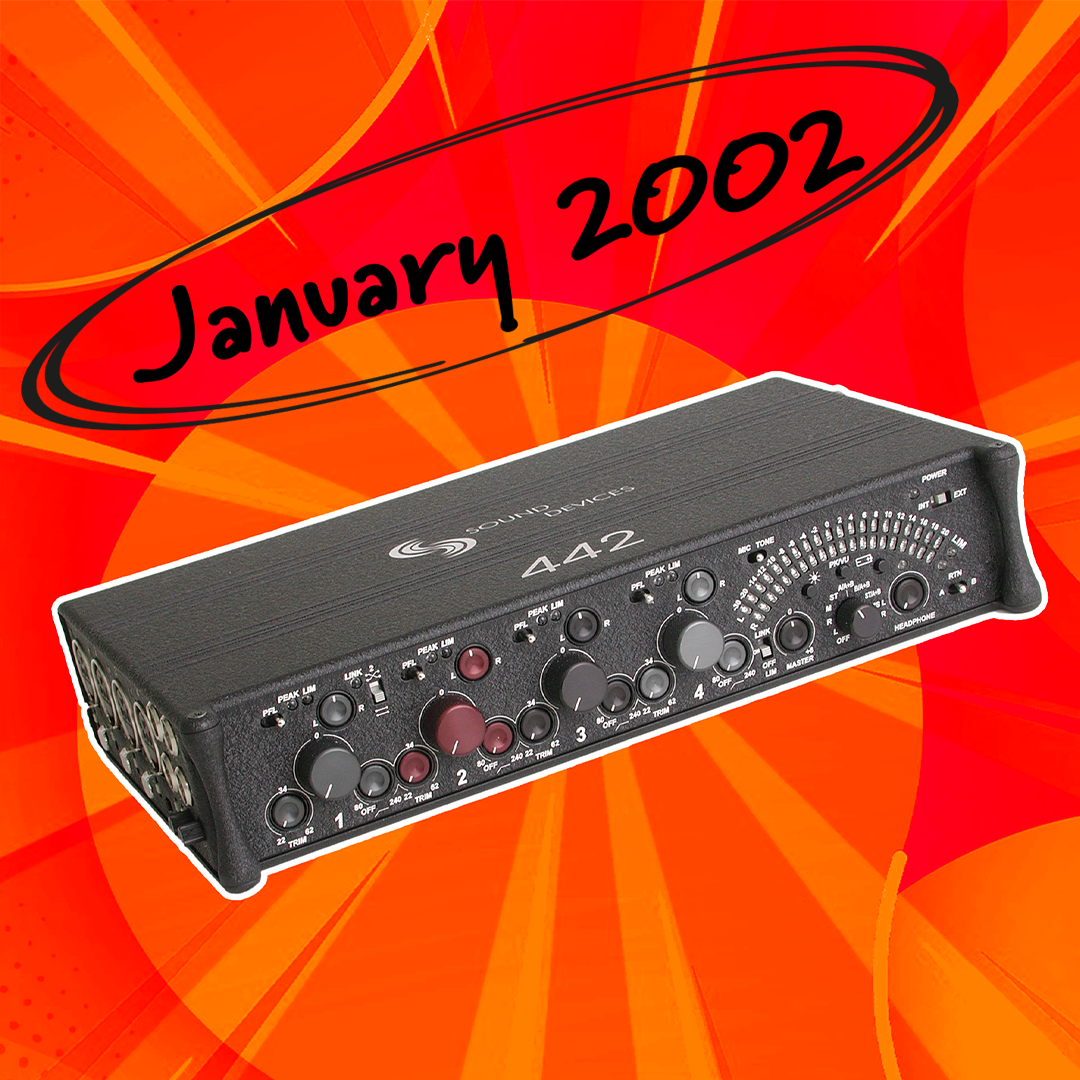 Sound Devices 442 공식 역사 카드